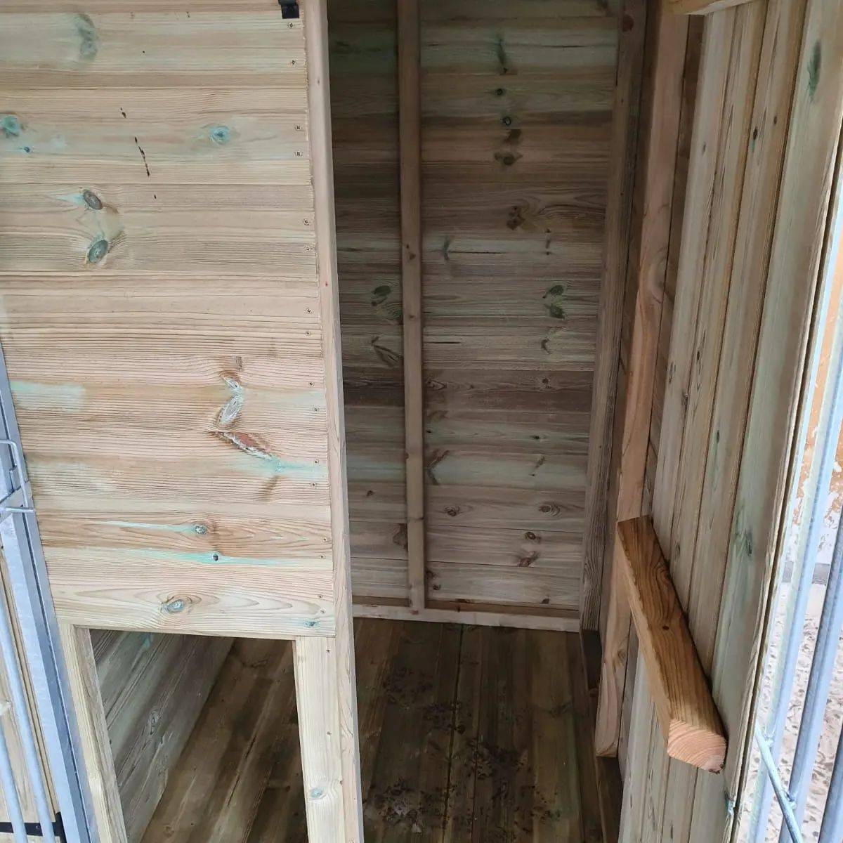 Benchmark Dog Kennel - Triple 10 x 10ft, Premium Wood Range