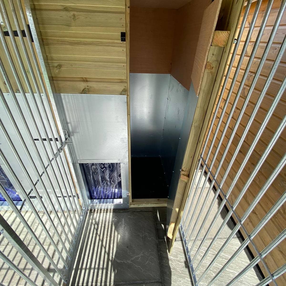 Benchmark Dog Kennel - Triple 10 x 10ft, Premium Wood Range