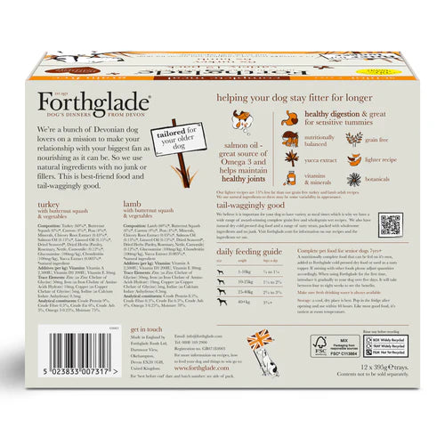 Senior Turkey, Lamb & Vegetables Wet Dog Food