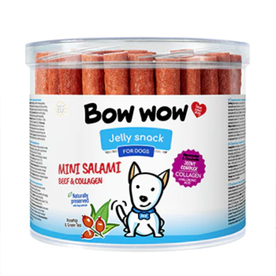 Mini Salami Beef Collagen Dog Treats Next Day Delivery OurPetsLife