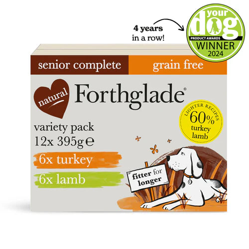 Senior Turkey, Lamb & Vegetables Wet Dog Food