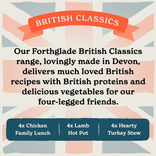 British Classics Dog Food Variety Multipack