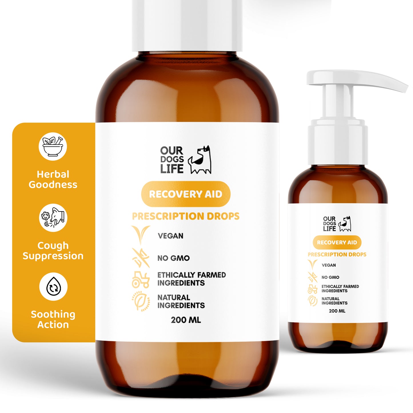 Dog Recovery Supplement Drops