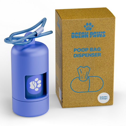 Dog Poo Bag Holder with 15 Poo Bags