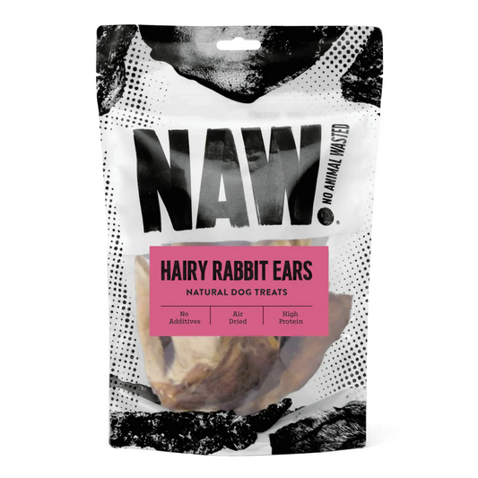 NAW Hairy Rabbit Ears Dog Treats (100g)