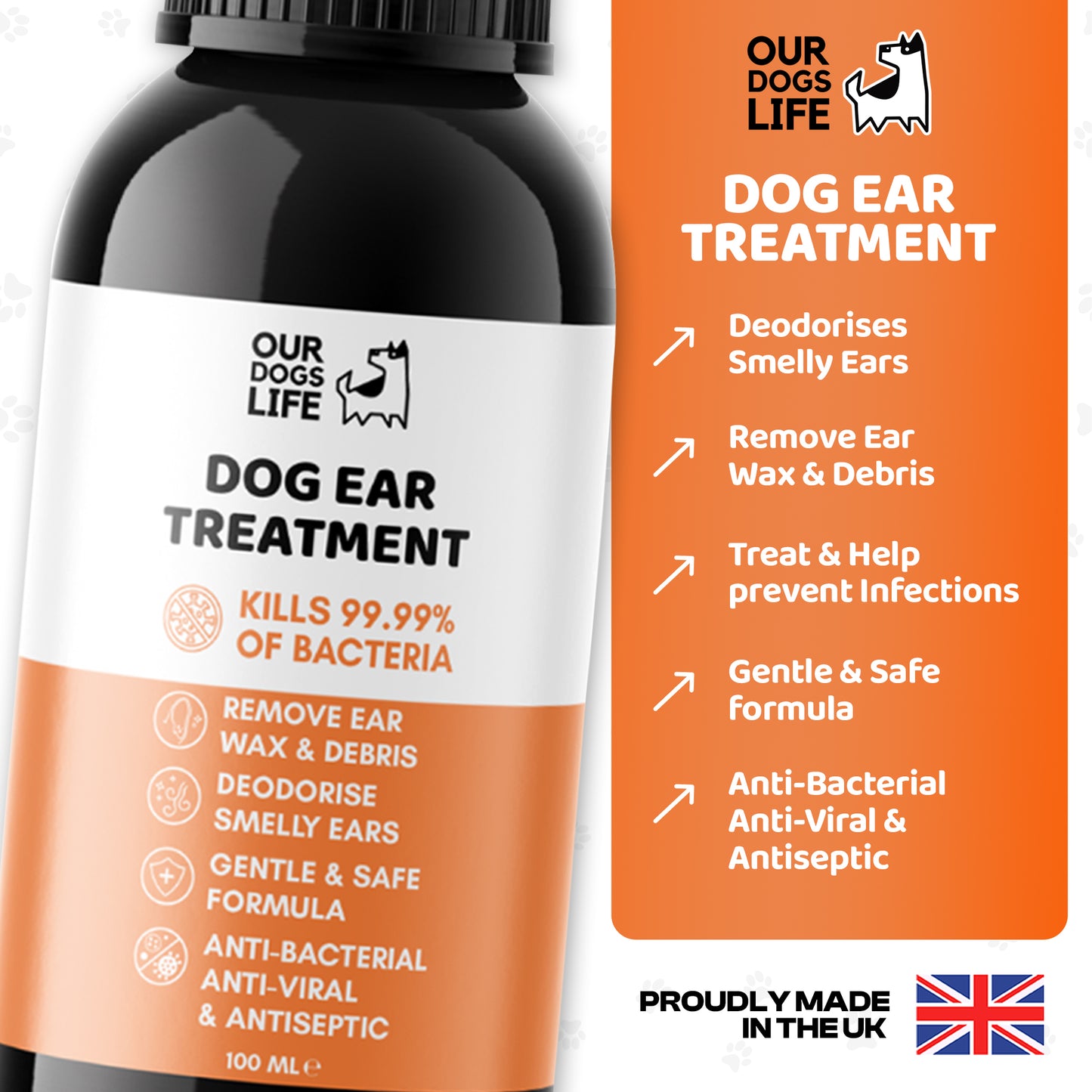 Dog Ear Infection Treatment Drops