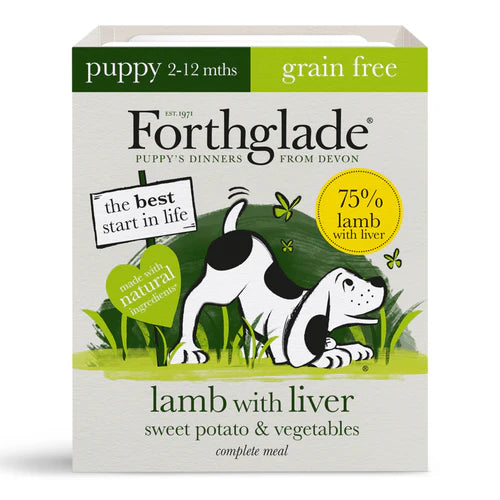 Puppy Chicken & Lamb Wet Dog Food - Variety Pack 12x395g