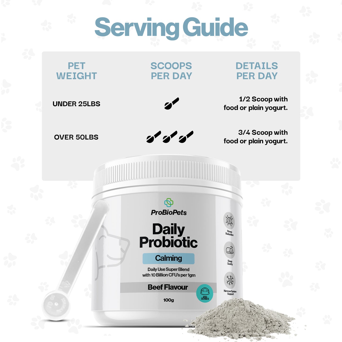 Calming Aid Probiotic For Pets