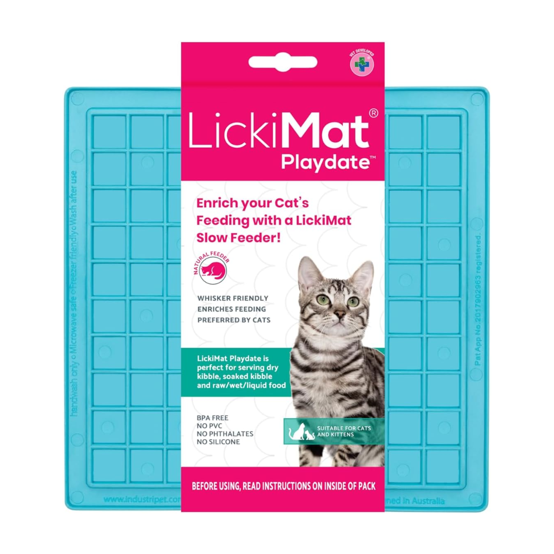 LickiMat Playdate Classic For Cats Buy Now OurPetsLife
