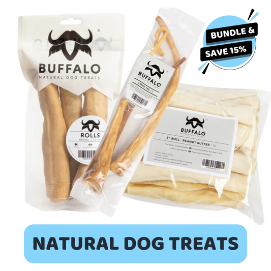 Buffalo Natural Dog Treat Bundle