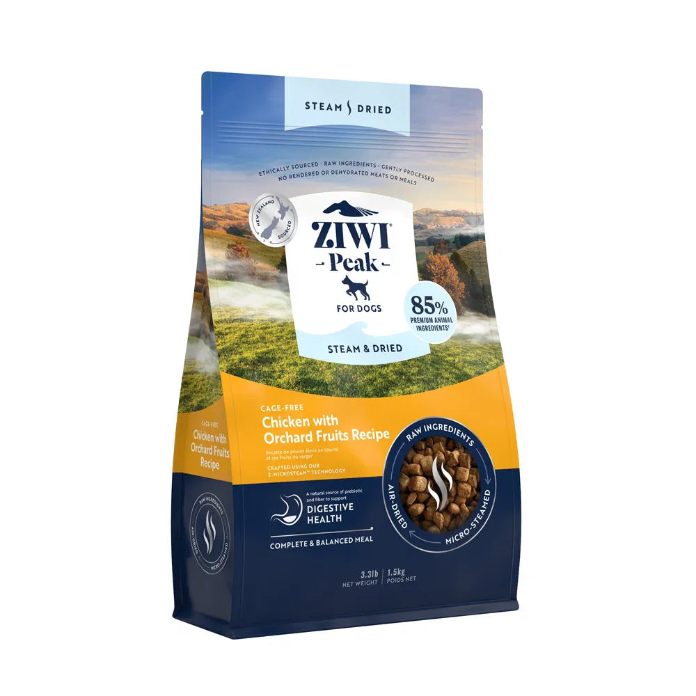 ZIWI Peak Dog Steam & Dried Chicken