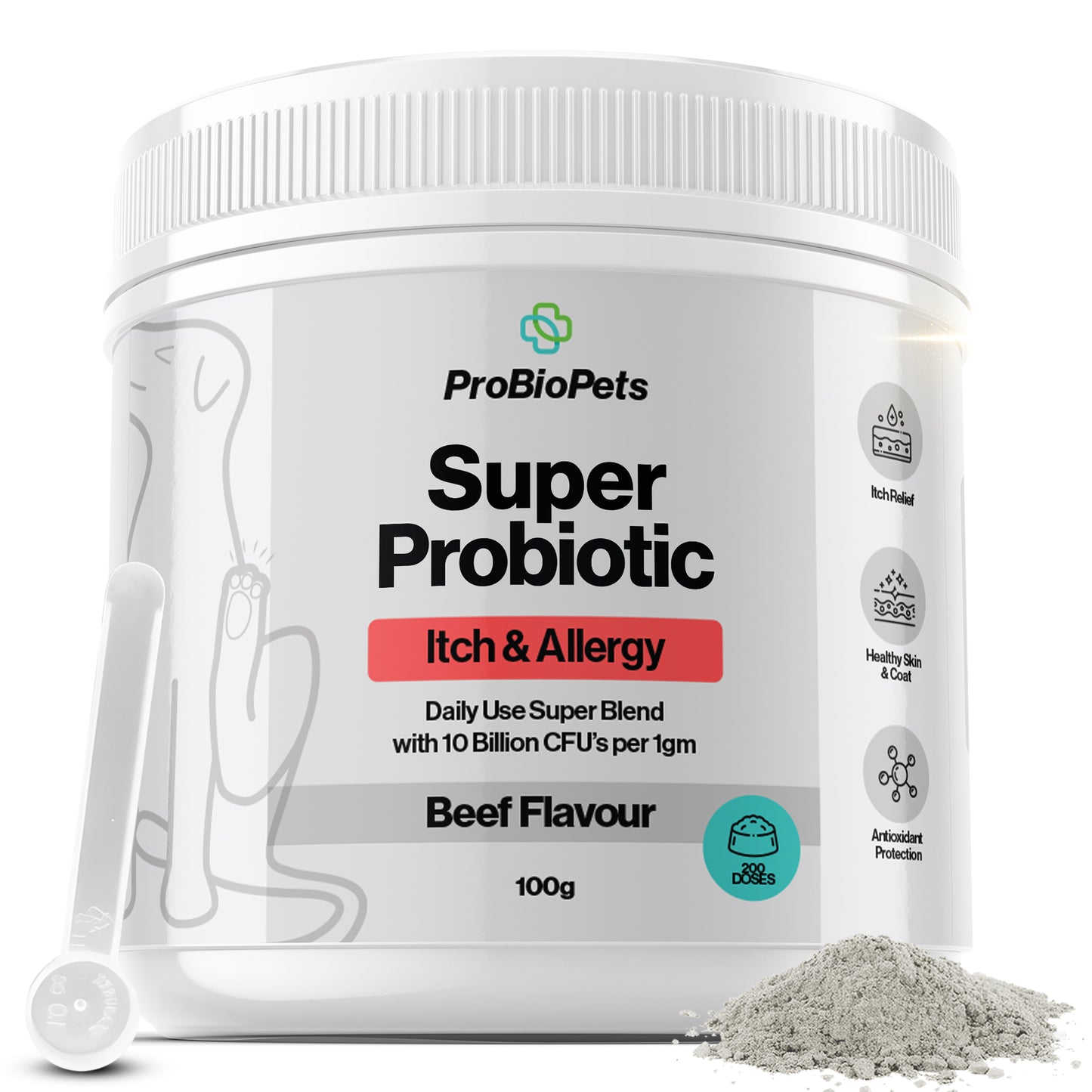 Itch & Allergy Probiotic for Pets