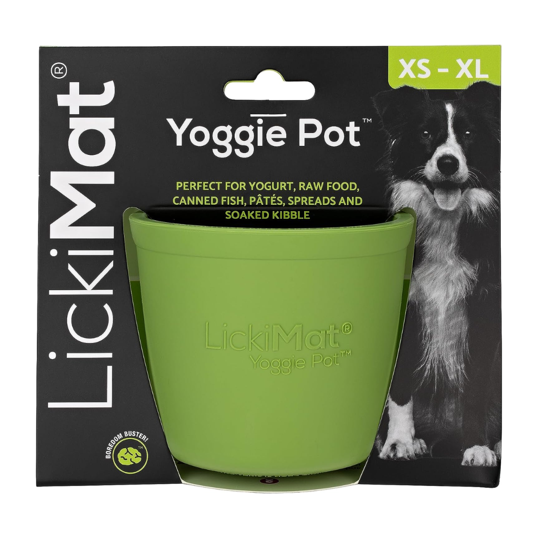 LickiMat Yoggie Pot - Green