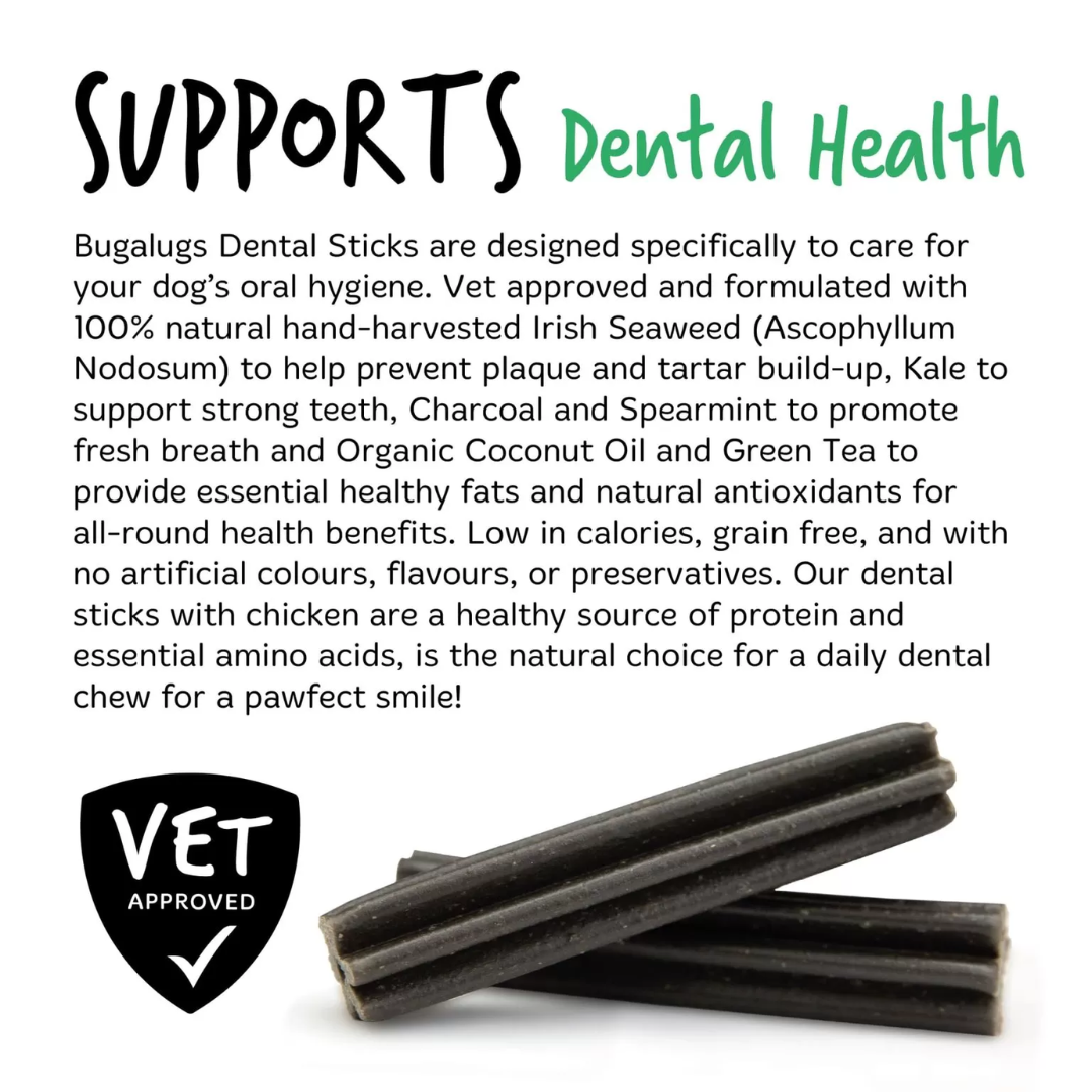 Dental Sticks for Dogs - Chicken Flavour 25 Sticks