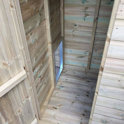 Benchmark Dog Kennel - Single 10 x 4ft, Premium Wood Range