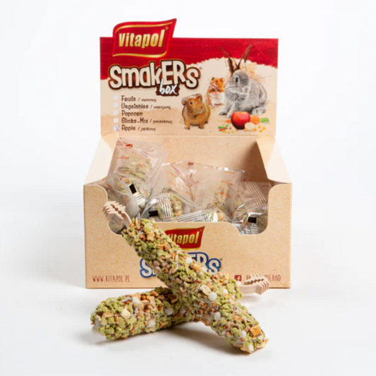 Vitapol Smakers Popcorn Treats for Small Animals (12 Pack)