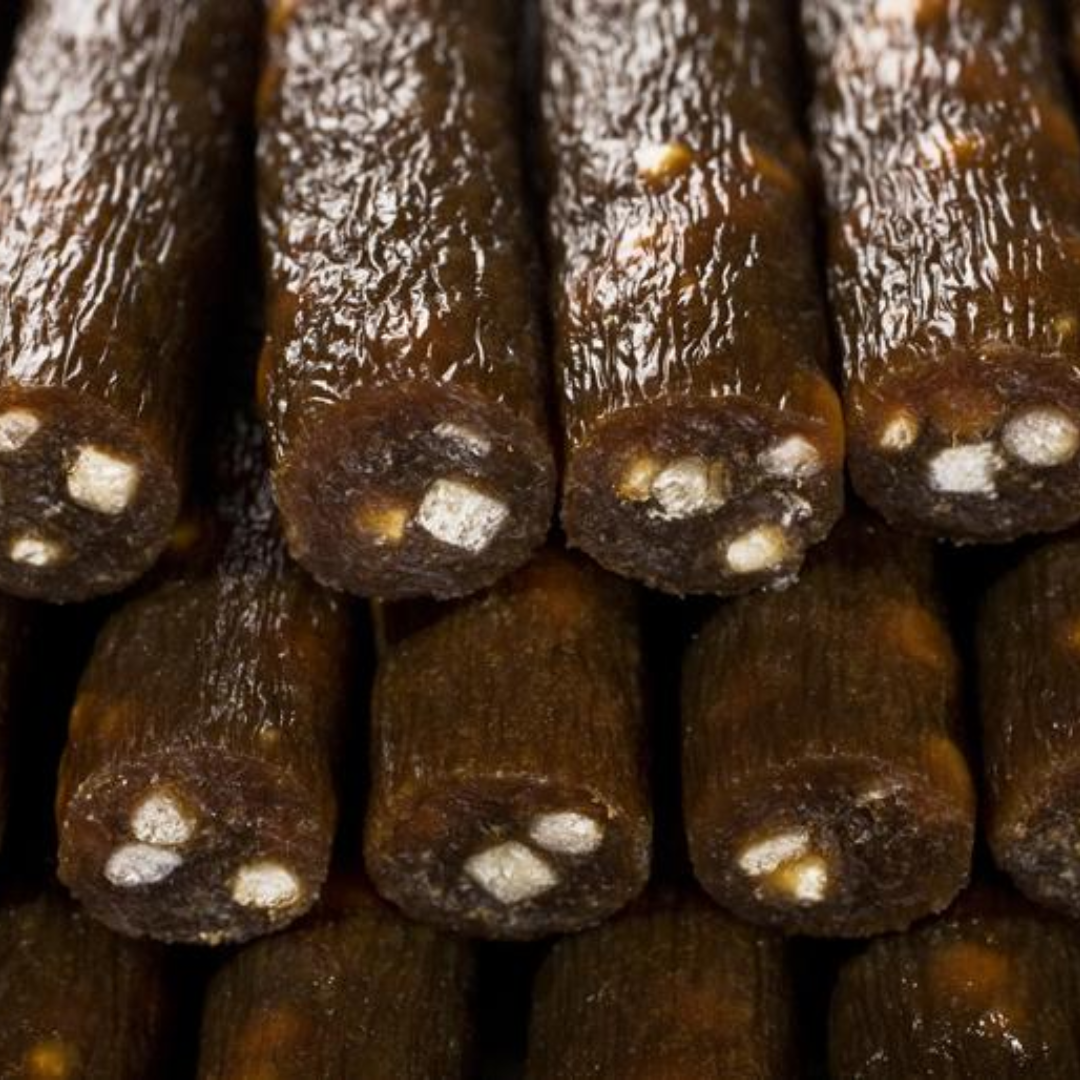 Mini Salami Poultry & Liver Jelly Dog Treats  (60 Sticks)
