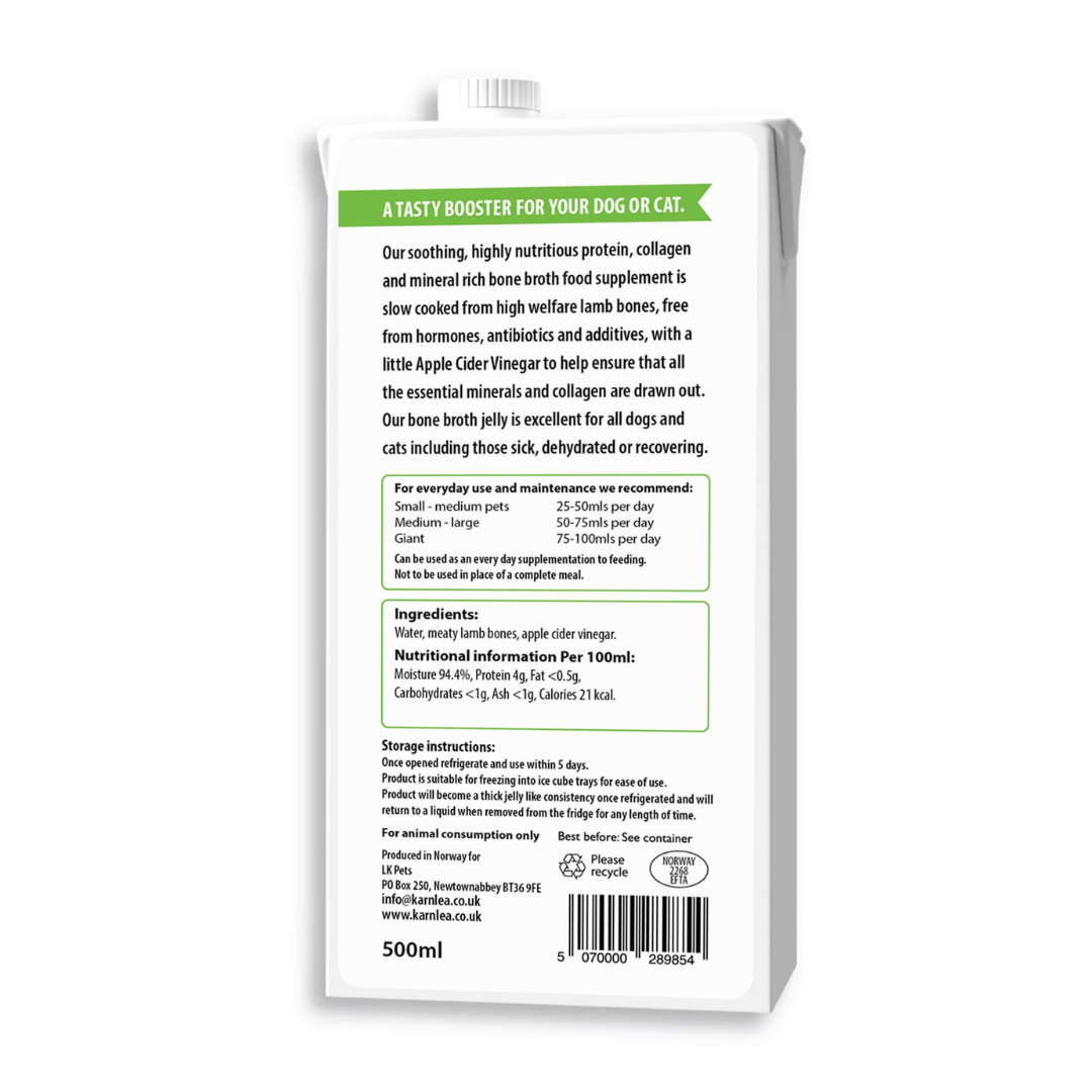 Lamb Bone Broth Liquid for Pets