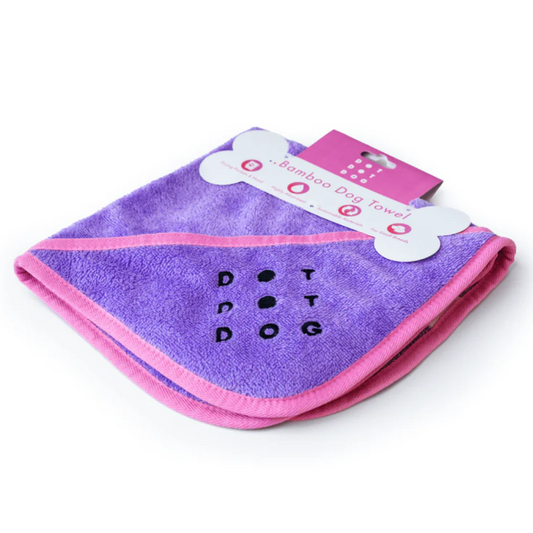 Bamboo Dog Towel for Small Breeds & Puppies