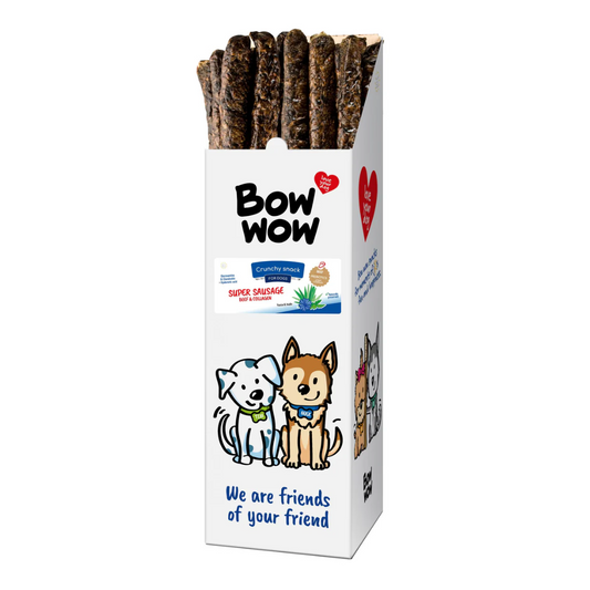 Bow Wow Super Sausage Dog Treats (24 Sticks)