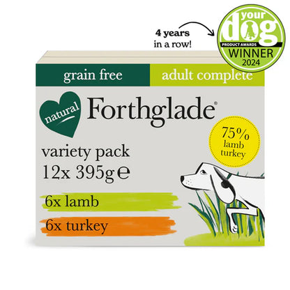 Lamb & Turkey Wet Dog Food - Variety Pack