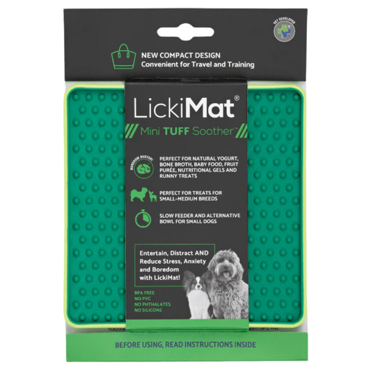 LickiMat Soother Tuff (Green)