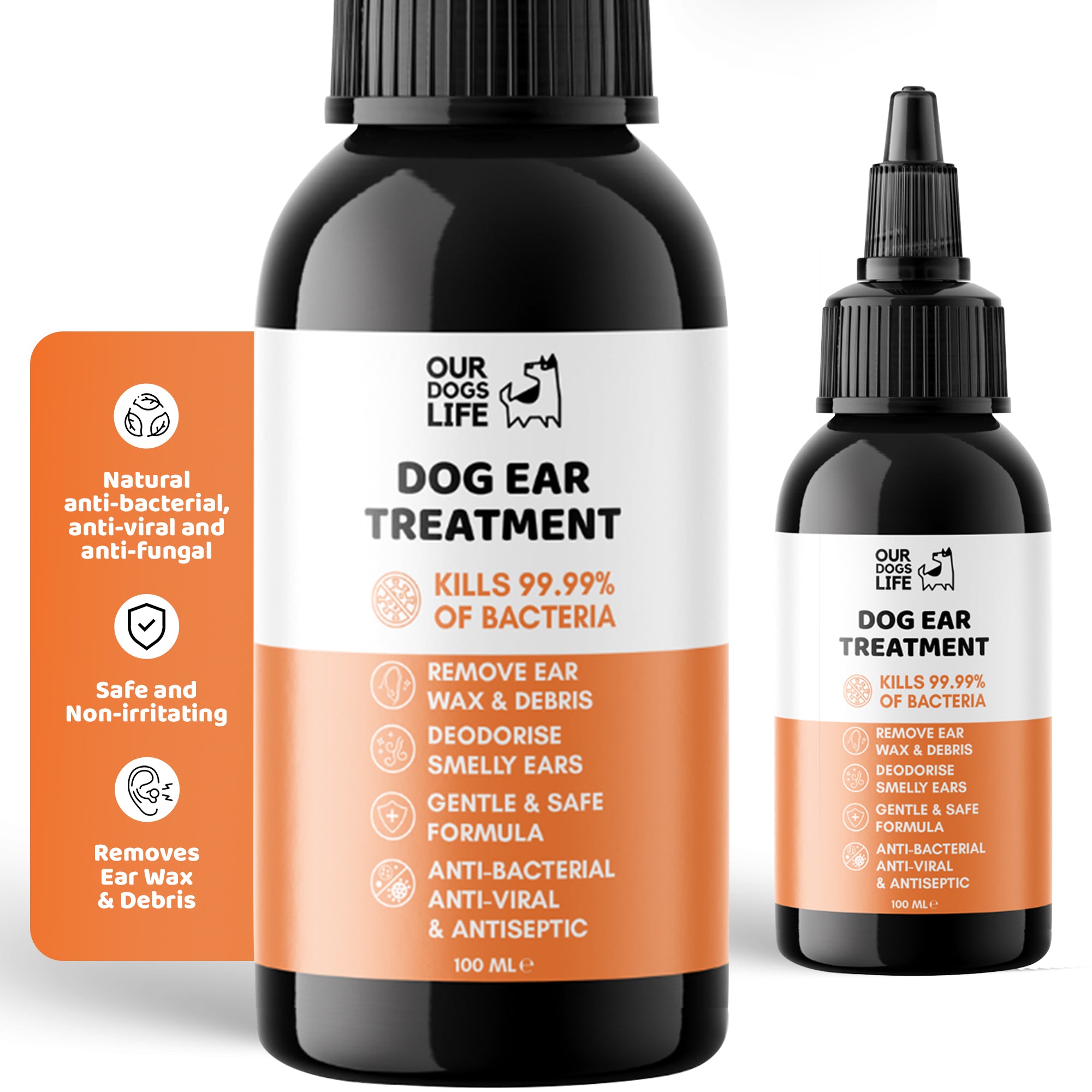Puppy ear infection drops clearance