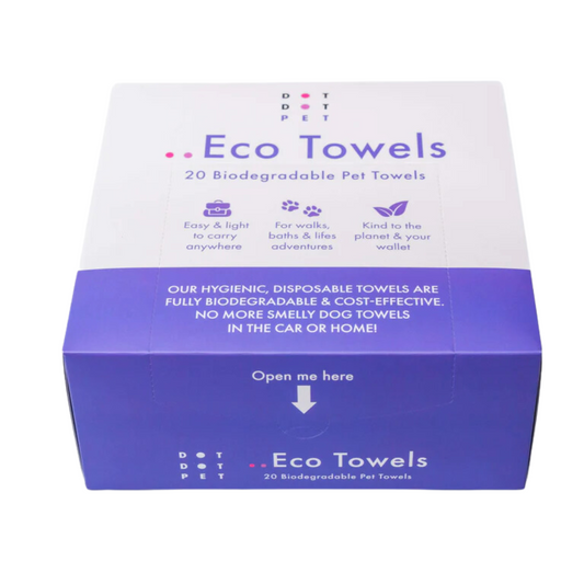 Biodegradable Pet Towels (20 Pack)