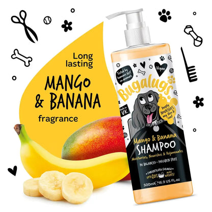 Bugalugs Mango & Banana Dog Shampoo