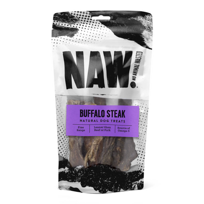 NAW Buffalo Steak Dog Treats 100g