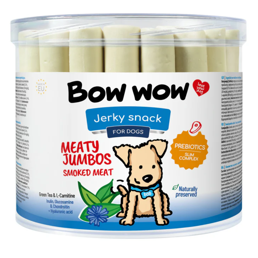 BOW WOW Meaty Jumbos Smoked Meat (35 Sticks)