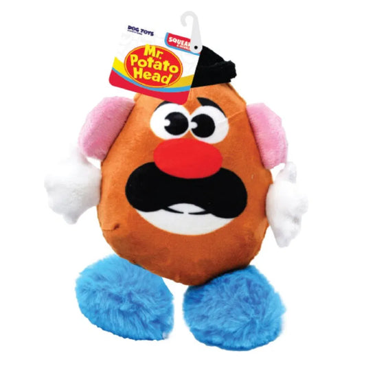 Hasbro Dog Toys Mr. Potato Head Squeak and Crinkle 8in Hangtag
