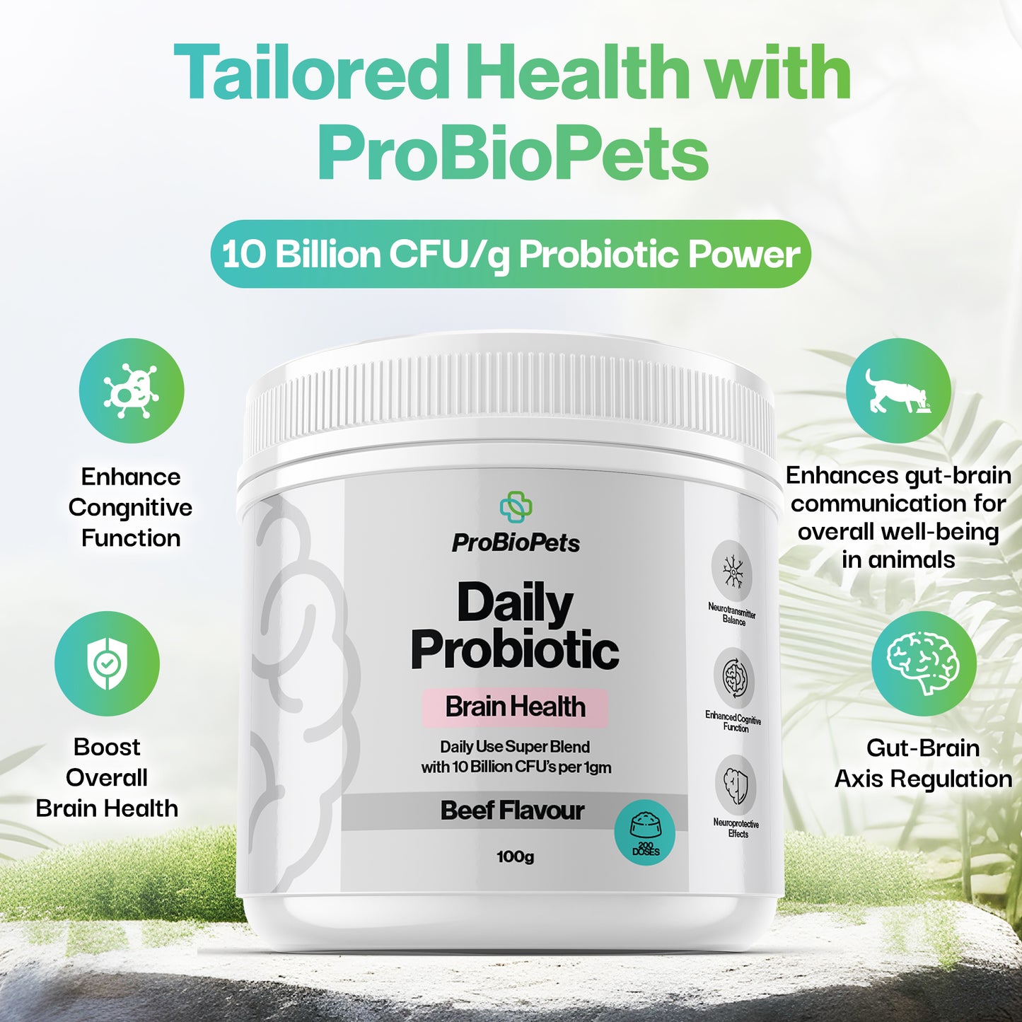 Brain Health Probiotic For Pets