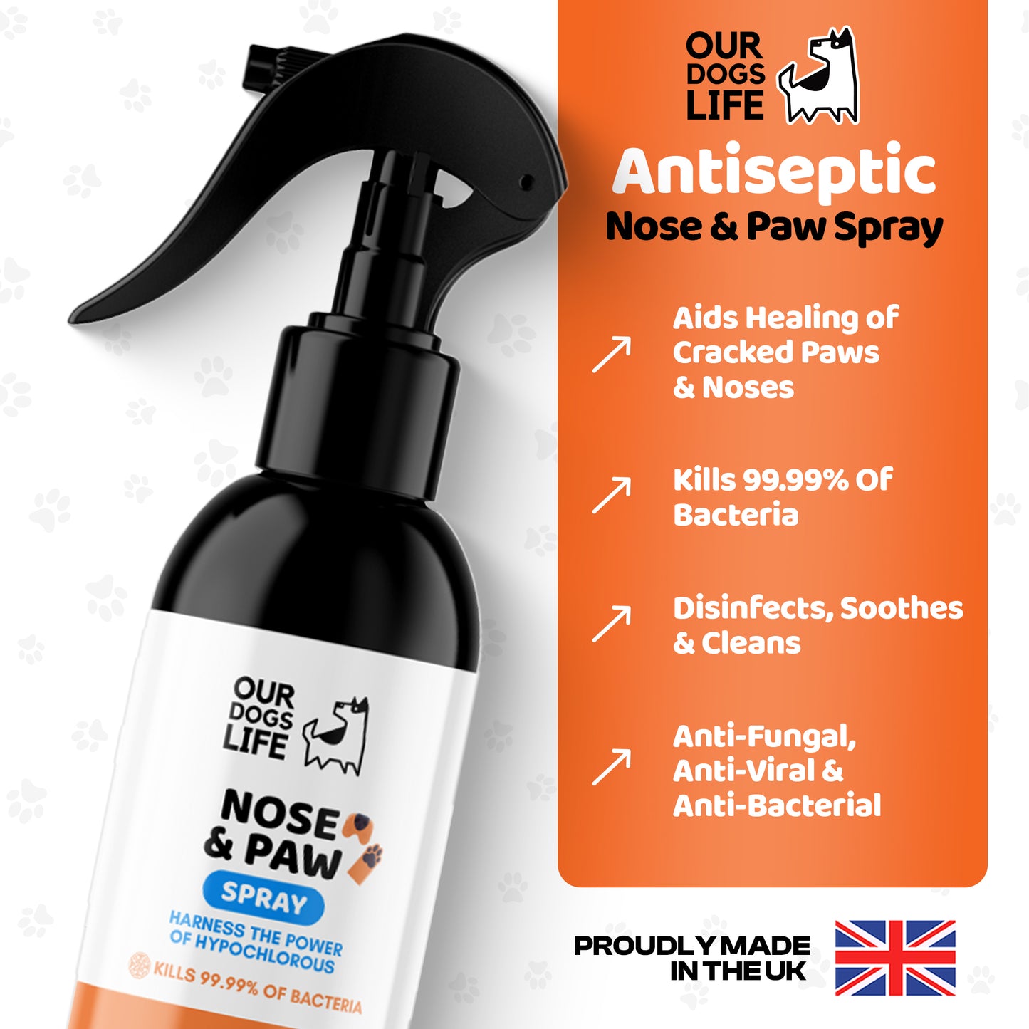 Dog Paw & Nose Cleaner Spray