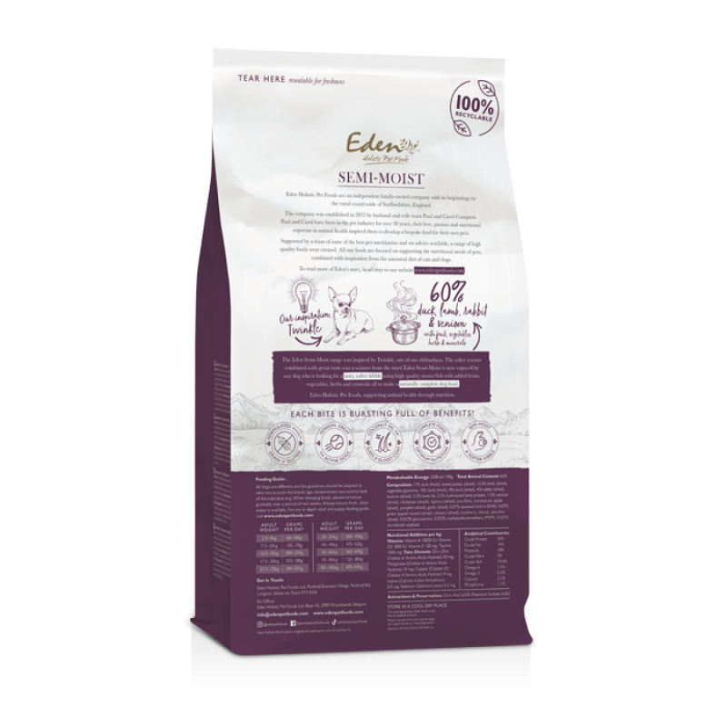 Eden 60/40 Succulent Semi-Moist Country Feast