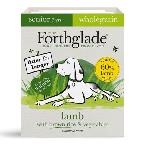 Senior Lamb, White Fish, Brown Rice & Vegetables Wet Dog Food - Variety Pack