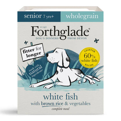 Senior Lamb, White Fish, Brown Rice & Vegetables Wet Dog Food - Variety Pack