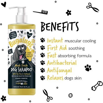 Bugalugs Medi Fresh Dog Shampoo