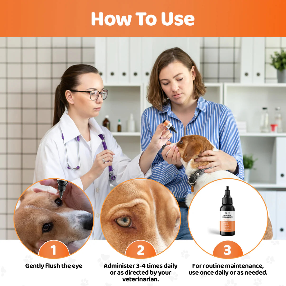Dog Eye Drops Bundle