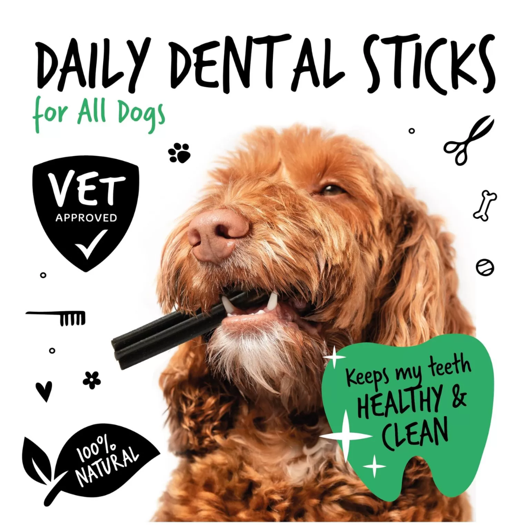 Dental Sticks for Dogs - Chicken Flavour 25 Sticks
