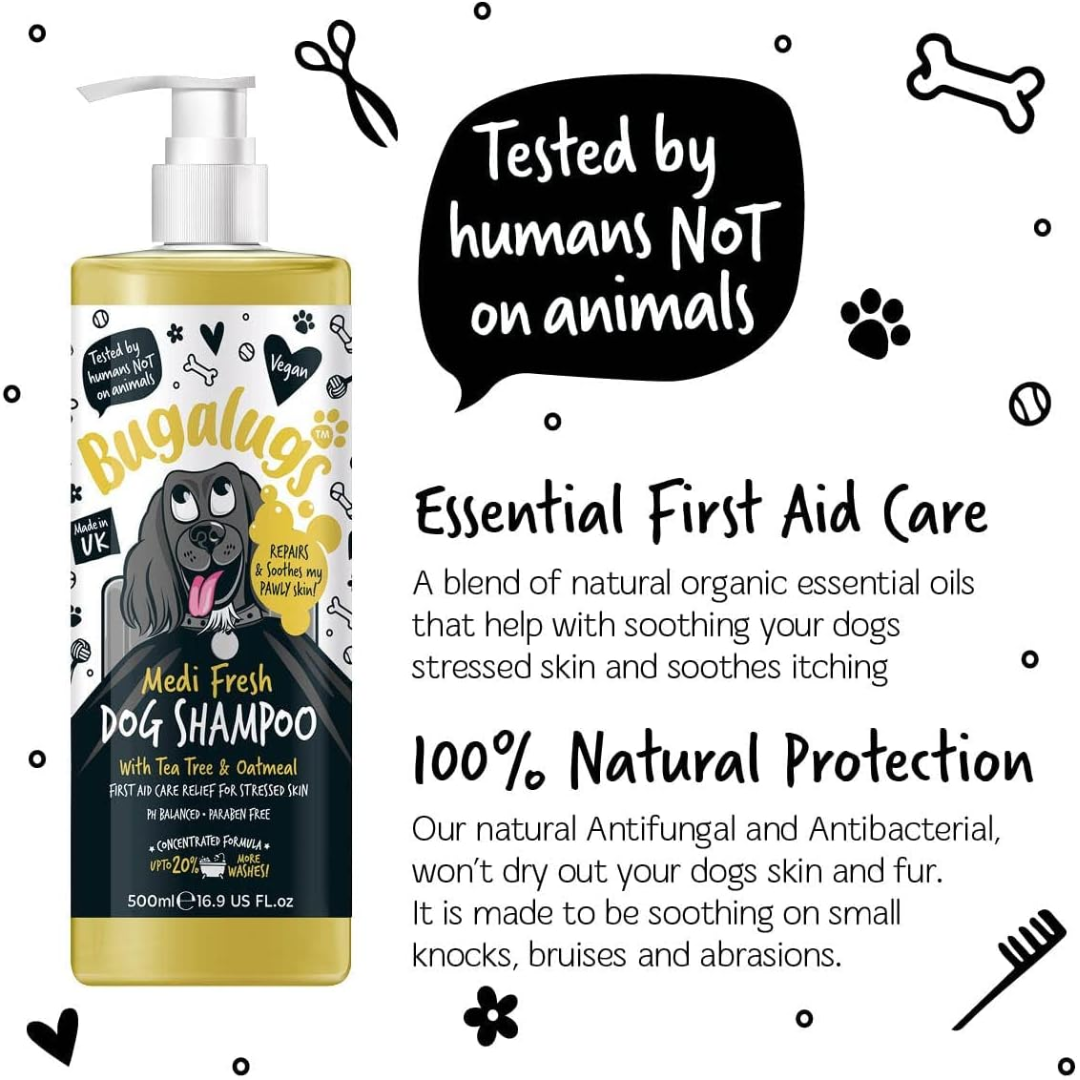 Bugalugs Medi Fresh Dog Shampoo