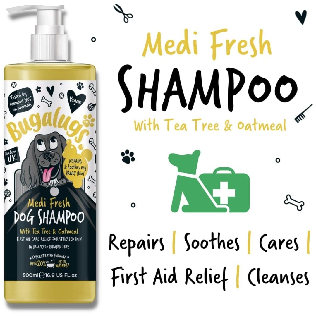 Bugalugs Medi Fresh Dog Shampoo