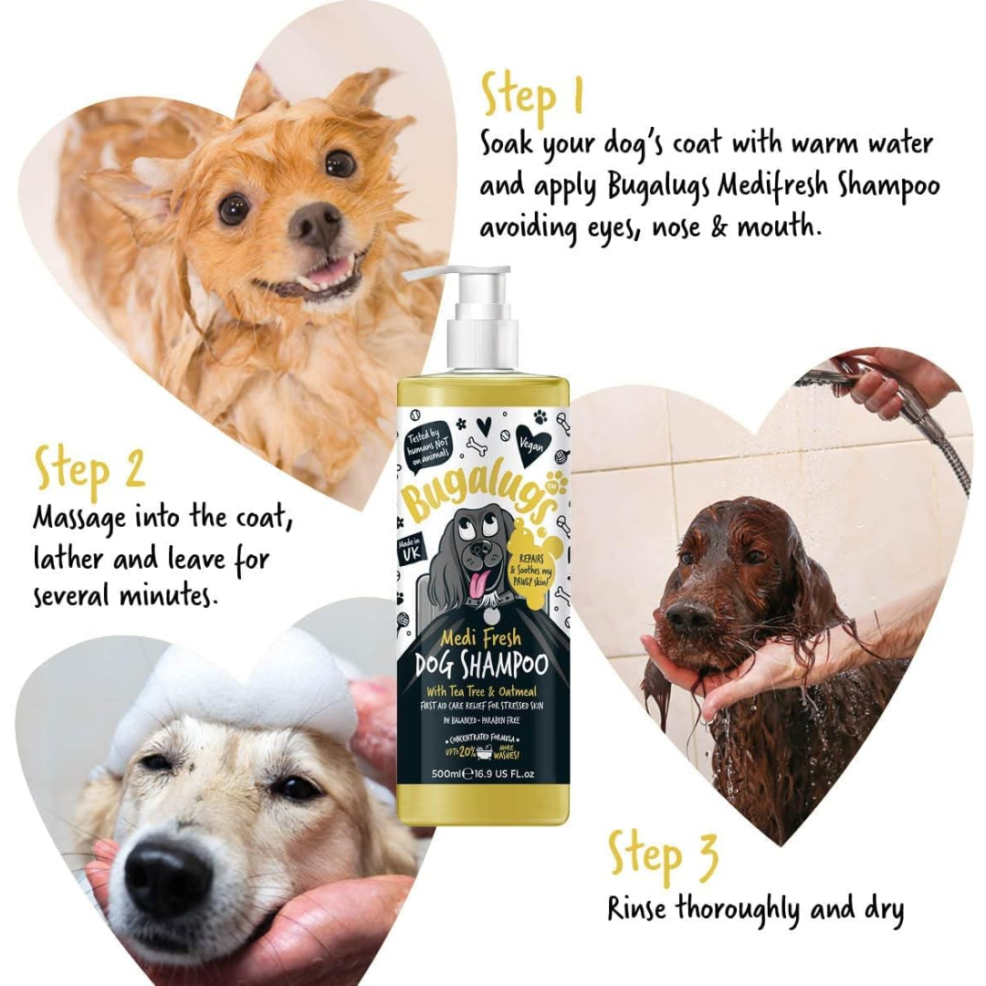 Bugalugs Medi Fresh Dog Shampoo