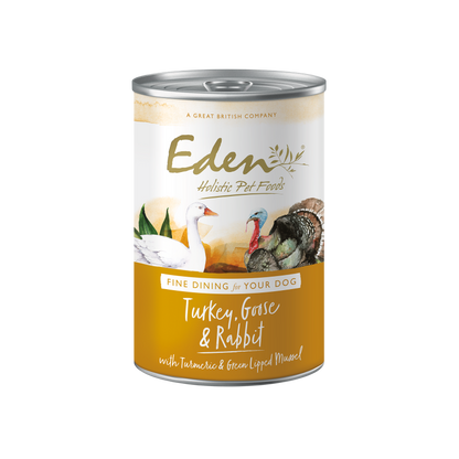 Eden Gourmet Turkey, Goose & Rabbit 400G