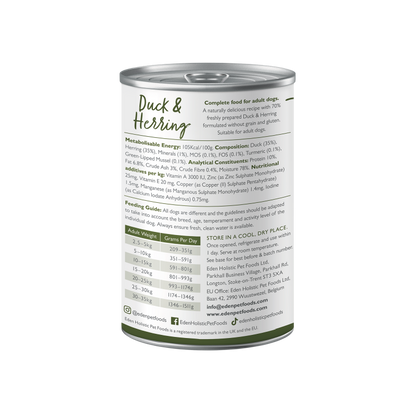Eden Gourmet Duck & Herring 400g