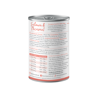Eden Gourmet Salmon & Pheasant 400g