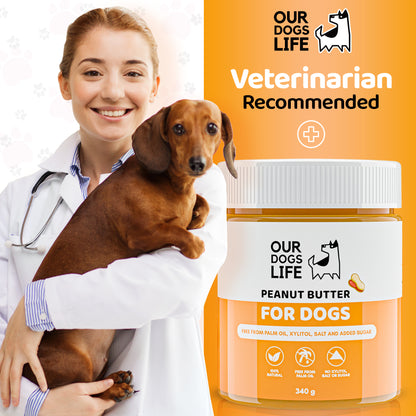 Natural Peanut Butter for Dogs | Safe For Dogs