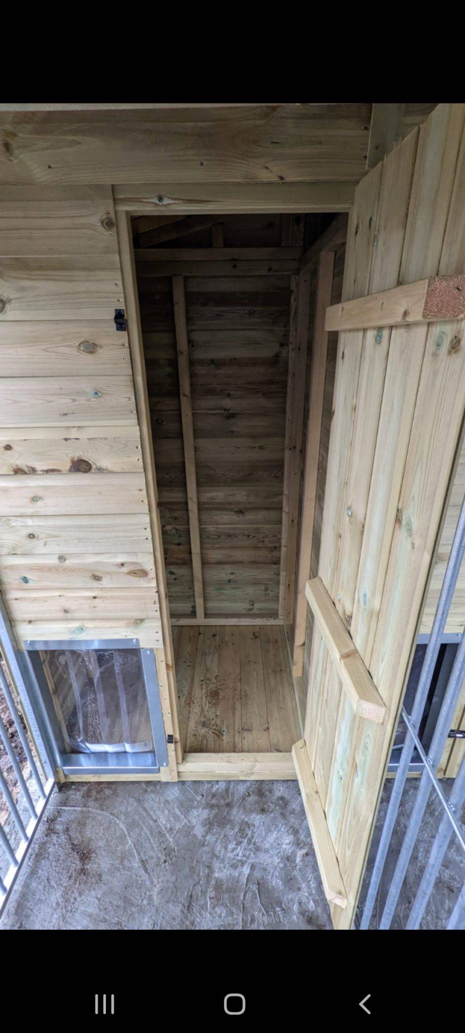 Benchmark Dog Kennel - Double 8 x 8ft, Premium Wood Range