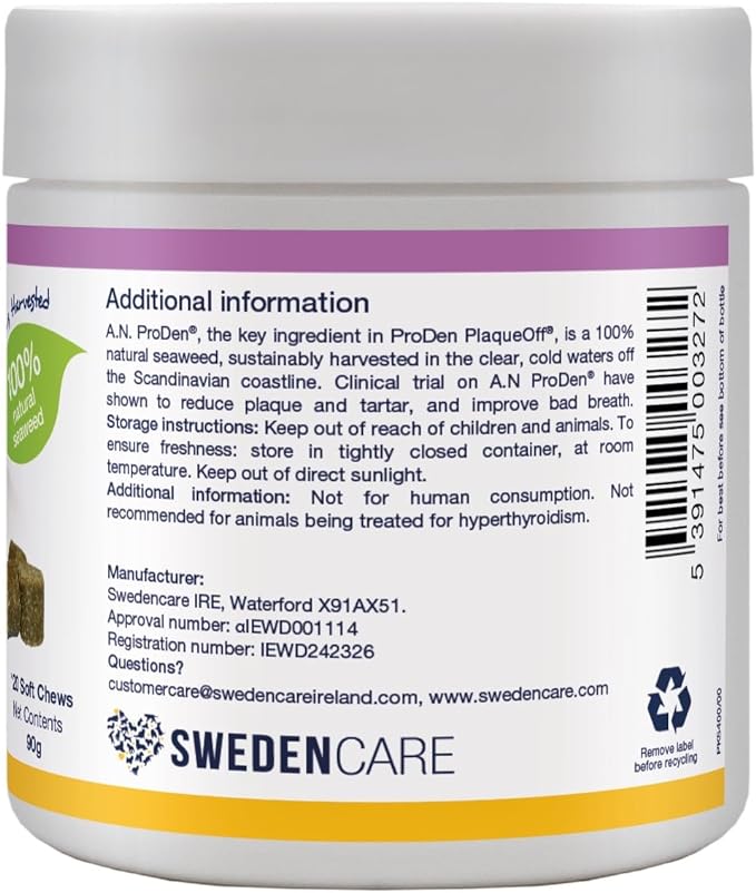 ProDen PlaqueOff® Cat Soft Chews (120)