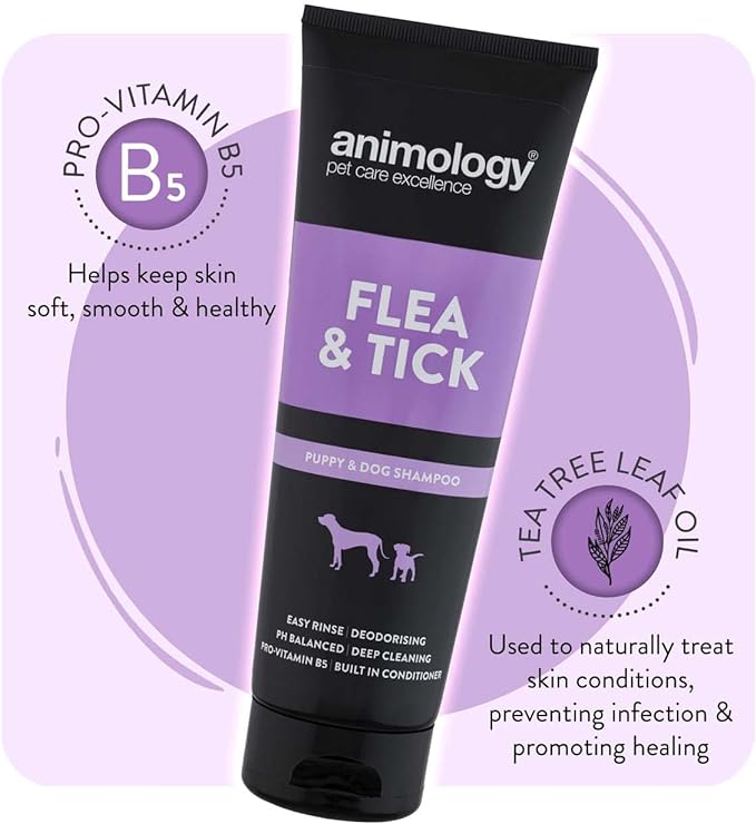 Animology Flea & Tick Shampoo 250ml